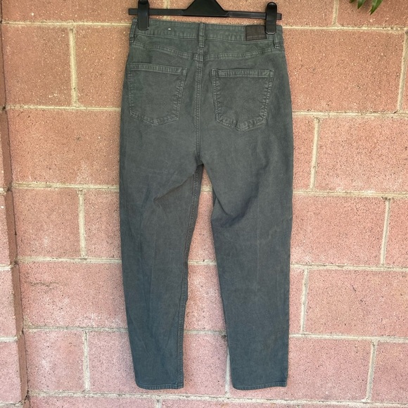 Jeans Corduroy American Eagle Pant Straight Leg  Mom Size 4 - Picture 6 of 10